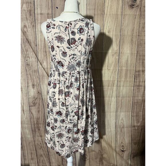 H&M Light Pink Floral Dress Sleeveless Size 6 - Picture 4 of 9